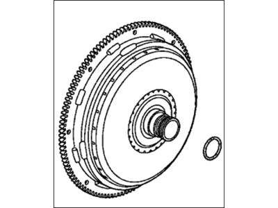 2010 Honda Civic Torque Converter - 26000-RNA-405