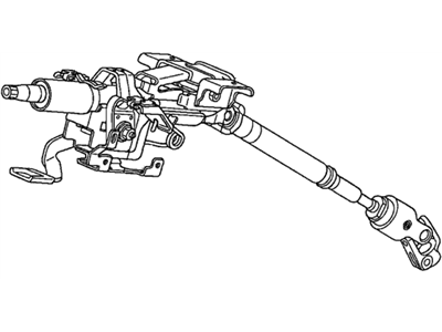 Honda 53200-SNA-A06 Column Assembly, Steering