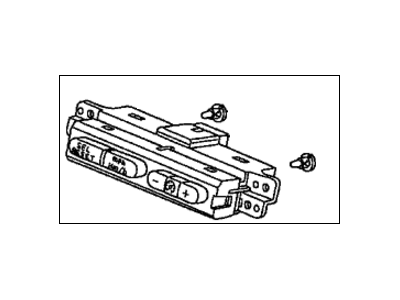 Honda 35155-SNA-A01ZA Switch Assembly, Illumination Control (Gun Metallic)