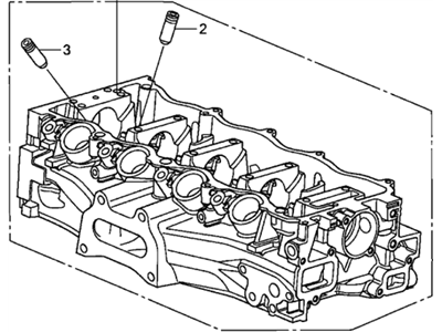 2009 Honda Civic Cylinder Head - 12200-RNA-A00