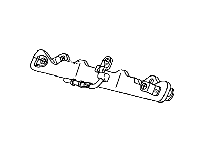 2009 Honda Civic Fuel Rail - 16620-R60-U01