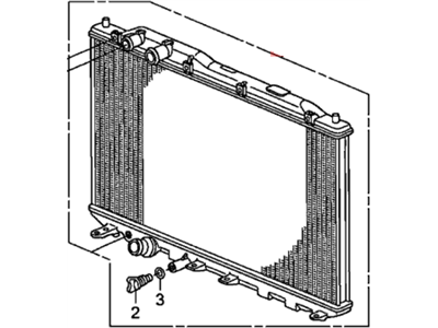 Honda 19010-RNA-A01 Radiator (Toyo)