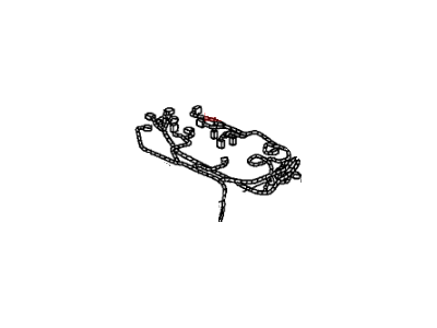 Honda 32108-SNX-A10 Wire Harness, RR.