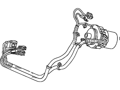 Honda 53602-SNR-A05 Motor Set