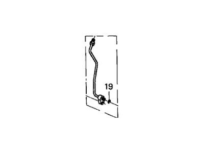 Honda 80342-S9A-003 Pipe B, Receiver