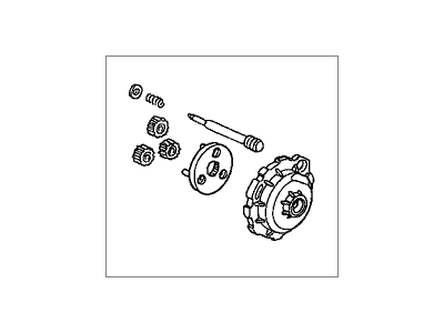 2004 Honda CR-V Starter Drive Gear - 31220-PPA-A02