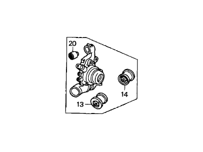 Honda 52210-SCA-981 Knuckle, Right Rear (Abs)