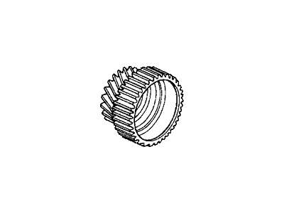 Honda 23411-RFK-000 Gear, Secondary Shaft Low