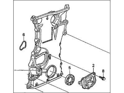 Honda 11410-PPA-000 Case Assembly, Chain