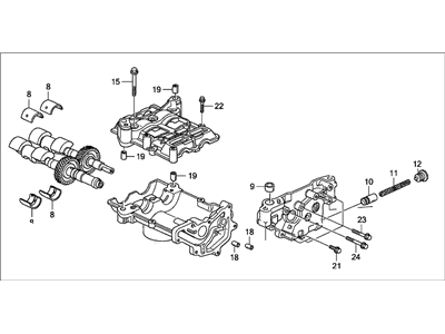 Honda 15100-PPA-013 Pump Assembly, Oil