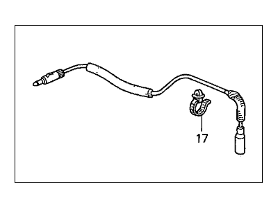 Honda 39156-S9A-A01 Sub-Feeder, Antenna