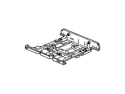 Honda 82592-S9A-003ZC Cover, L. RR. Seat Main (Lower) *YR239L* (KI IVORY)