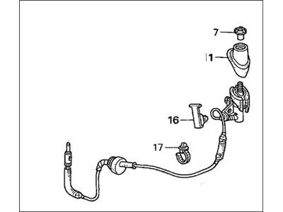 Honda 39154-S9A-305 Base Assembly, Antenna