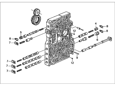 2003 Honda Accord Valve Body - 27000-PRP-020