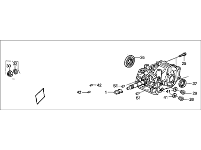 Honda 41010-PNZ-345