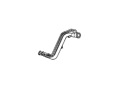 Honda 17660-S9A-A01 Pipe, Fuel Filler