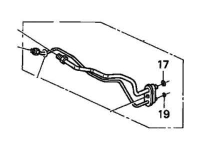 Honda 80325-SCA-A01 Pipe Assembly, Air Conditioner