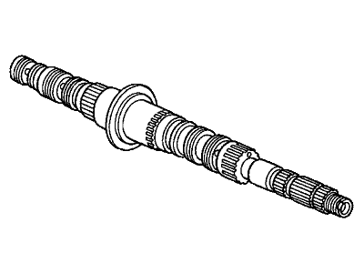 Honda 23230-PRH-020 Shaft, Secondary