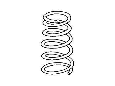 Honda 52441-SKN-G01 Spring, Rear