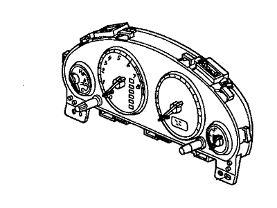 2003 Honda CR-V Instrument Cluster - 78120-S9A-A32