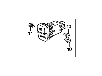 Honda 36775-S9A-G01 Switch Assembly, Vsa Off & Cruise