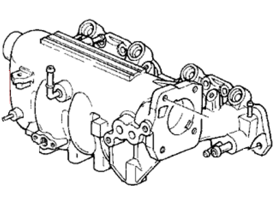 1992 Honda Civic Intake Manifold - 17100-P06-A00