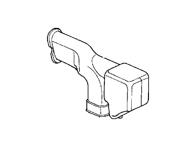 1993 Honda Del Sol Air Duct - 17248-P04-G00