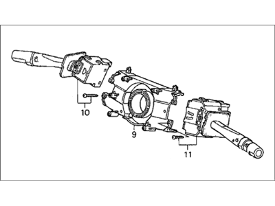 Honda 35250-SR2-A22 Switch Assembly, Combination