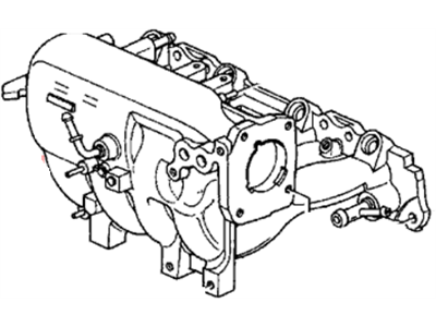 1997 Honda Del Sol Intake Manifold - 17100-P28-A01