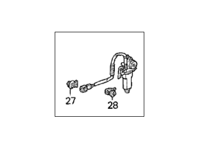 Honda 72215-SR2-003 Motor Assembly, Passenger Side Window