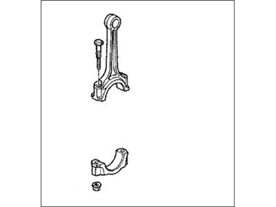 1993 Honda Del Sol Rod Bearing - 13023-PE1-S10