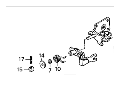 Honda 24400-P21-020 Holder Assy., Change