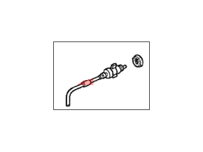 Honda Del Sol Fuel Door Release Cable - 74411-SR2-A01