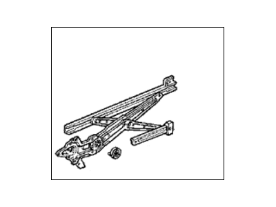 Honda 72211-SR2-003 Regulator, Right Front Door Power