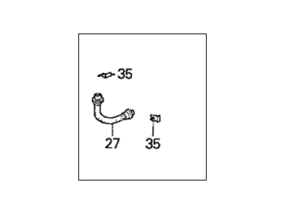 1994 Honda Civic Hydraulic Hose - 01466-SR3-020