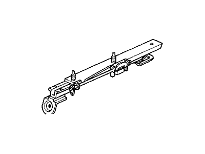 Honda 81260-SR2-A01 Adjuster, R. Slide (Outer)