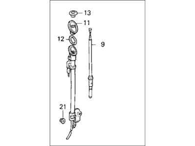 1997 Honda Del Sol Antenna - 39150-SR2-A02