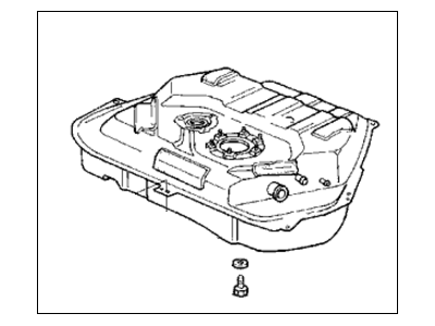 1997 Honda Del Sol Fuel Tank - 17500-SR2-A31