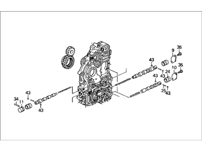 Honda 27105-P24-A80 Body Sub-Assembly, Main Valve