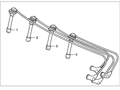 Honda 32722-P30-405 Wire, Ignition (Sumitomo)