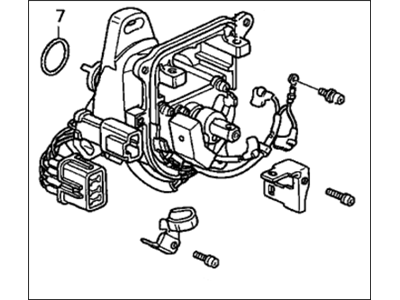 Honda 30105-P08-006 Housing, Distributor