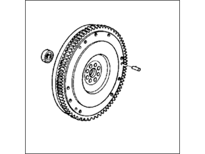 1994 Honda Del Sol Flywheel - 22100-P72-000