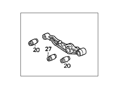 1989 Honda Civic Control Arm - 52360-SH3-G11