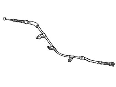 Honda Del Sol Parking Brake Cable - 47521-SR2-933
