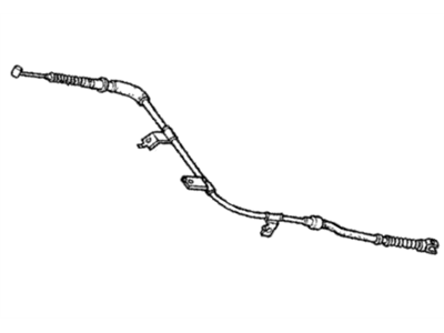 1994 Honda Del Sol Parking Brake Cable - 47521-SR2-933