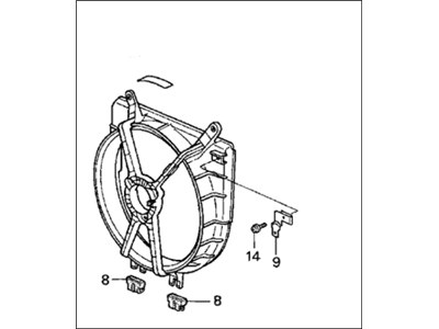 Honda 19015-P08-014