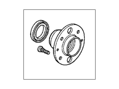 Honda 42200-SR3-A53 Bearing Assembly, Hub Unit (Abs) (Ntn Corp.)