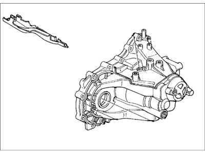 Honda 21200-P21-030 Case, Transmission