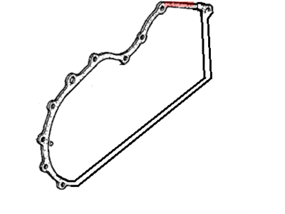 Honda 21811-P24-J00 Gasket, Torque Converter Case