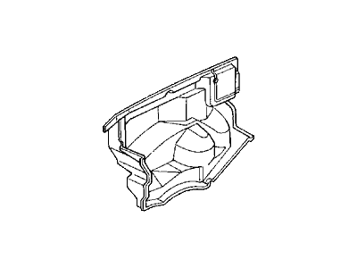 Honda 83820-SR2-900ZA Lining, R. Trunk Side *NH85L* (GRAY ELEVEN)